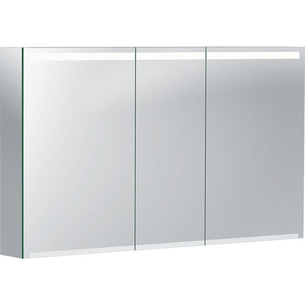Peilikaappi LED-valolla Geberit Option, 120cm, peililasi, pistorasia