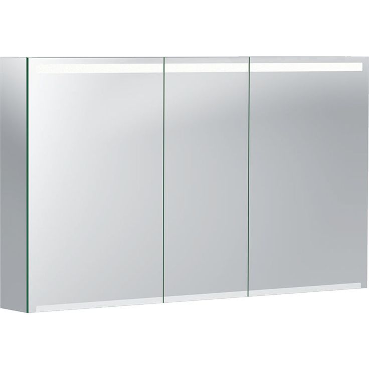 Peilikaappi LED-valolla Geberit Option, 120cm, peililasi, pistorasia