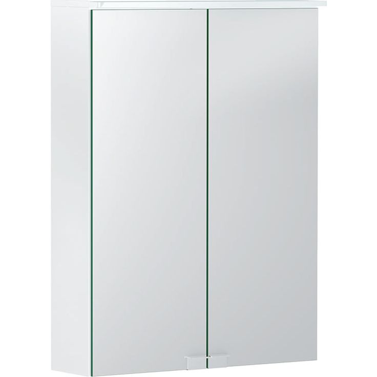 Peilikaappi LED-valolla Geberit Option Basic, 50cm, pistorasia, valkoinen