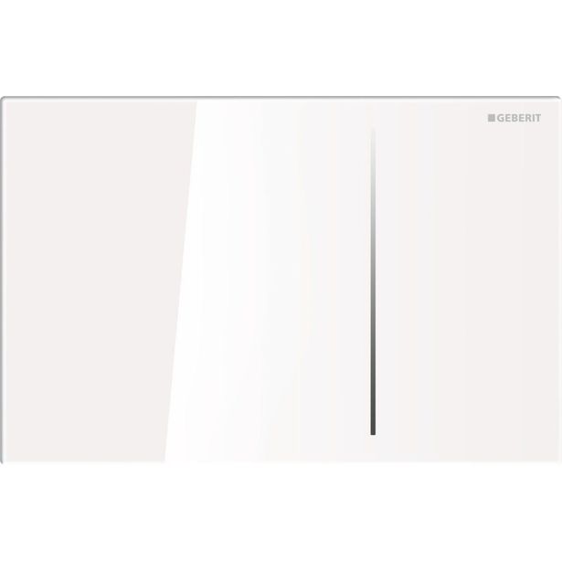 Geberit Sigma70 -huuhtelupainike, valkoinen lasi