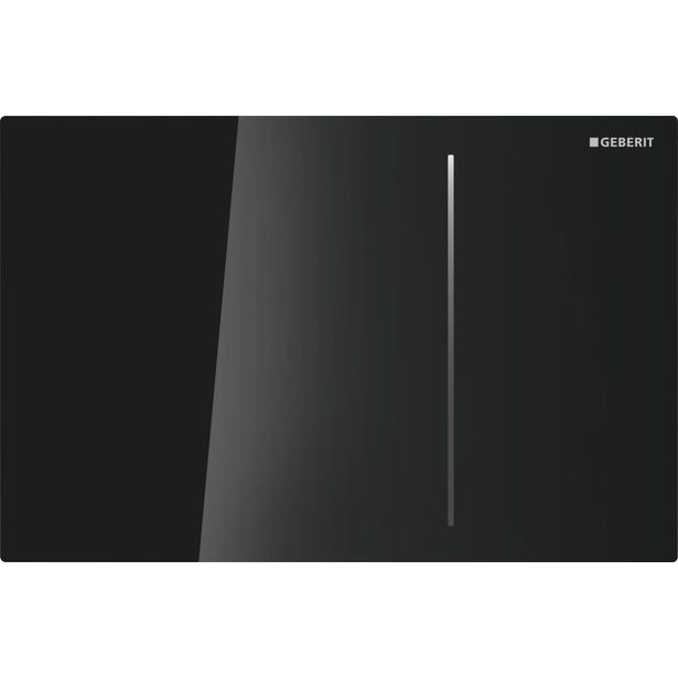 Geberit Sigma70 -huuhtelupainike, musta lasi, Verkkokaupan poistotuote