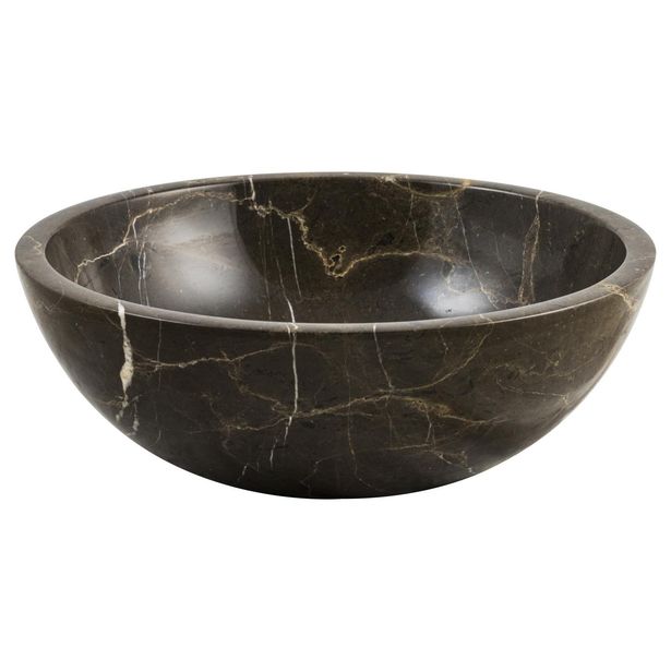 Pesuallas GemLook GL368, marmori, tasolle asennettava, ei hananreikää, 400x400x150 mm