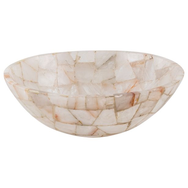 Malja-allas GemLook GL462 380x380x130 mm vuorikristalli valkoinen