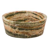 Pesuallas GemLook GL94, onyksi, tasolle asennettava, ei hananreikää, 400x400x150 mm