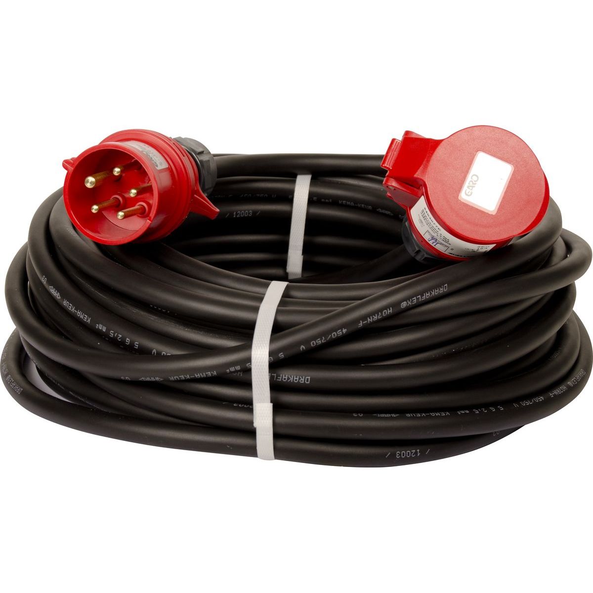 Jatkojohto Gelia 3-vaihe, 32A, 20m