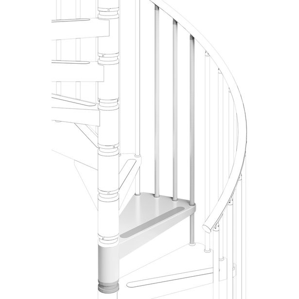 Lisäaskelma Rintal Gamia Metal -portaisiin, eri vaihtoehtoja