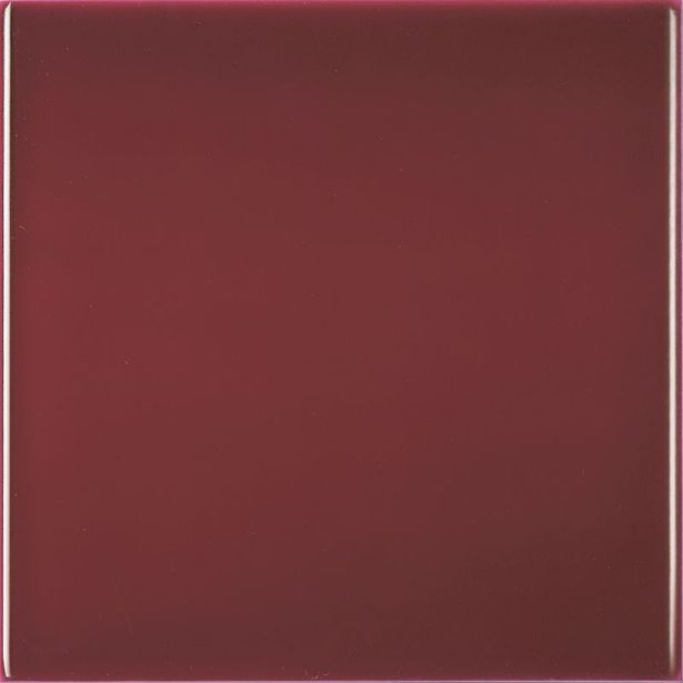 Seinälaatta Arredo Color Burdeos 10x10cm, kiiltävä, punainen