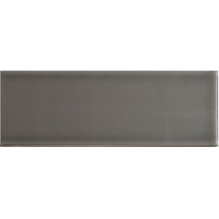Seinälaatta Arredo Color Marengo 10x30cm, kiiltävä, harmaa