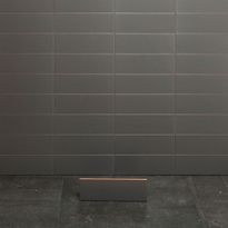 Seinälaatta Arredo Color Marengo 10x30cm, matta, harmaa