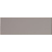 Seinälaatta Arredo Color Plata 10x30cm, matta, harmaa