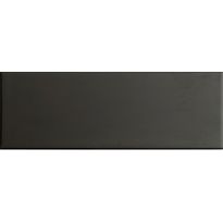 Seinälaatta Arredo Color Negro 10x30cm, matta, musta