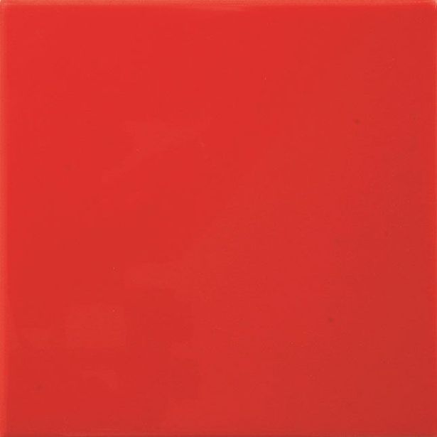 Seinälaatta Arredo Color Rojo 10x10cm, matta, punainen