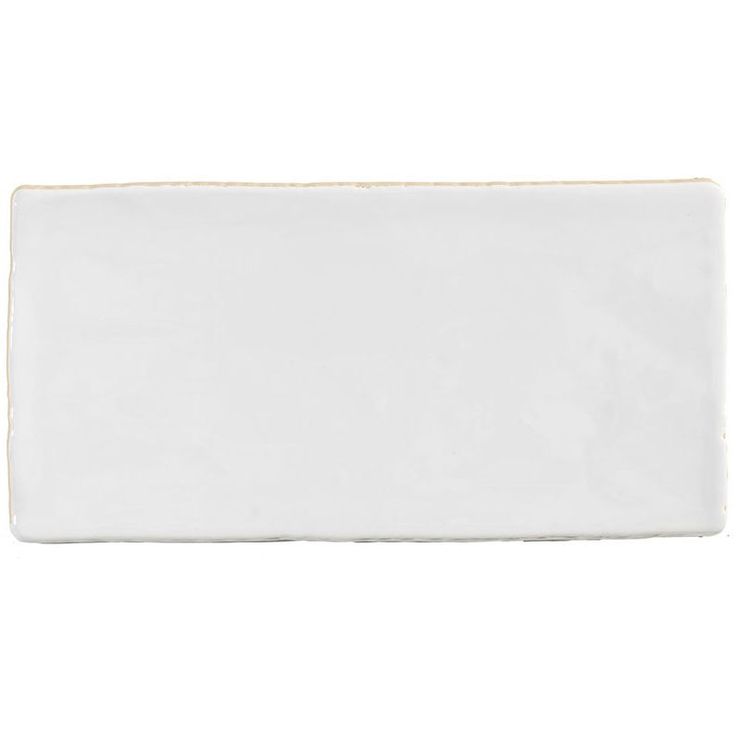 Seinälaatta Natucer Cotswold 7.5x15cm, sileä, valkoinen