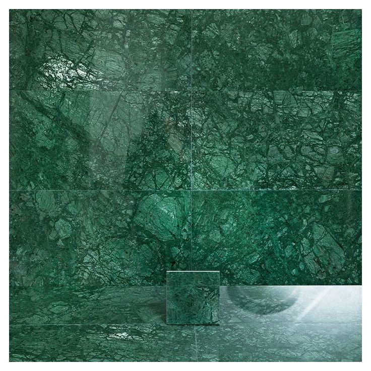 Lattialaatta Arredo Verde Guatemala 15.2x15.2cm, kiillotettu, vihreä