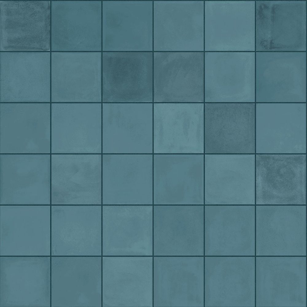 Lattialaatta Marazzi D-Segni Blend Azzuro 10x10cm, matta, sininen
