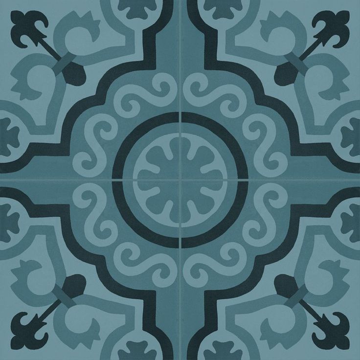 Lattialaatta Marazzi Tappeto 2, 20x20cm, sininen