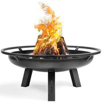 Ulkotulisija Gop CookKing Porto, Ø60cm, teräs, musta