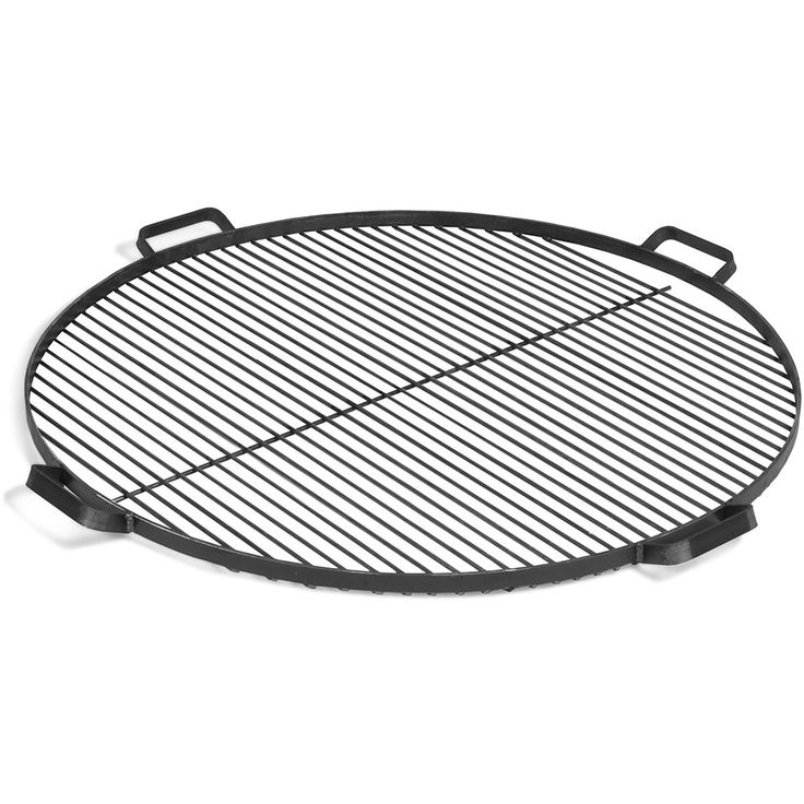 Grilliritilä kahvoilla Gop CookKing -ulkotulisijoihin, Ø80cm, ruostumaton teräs