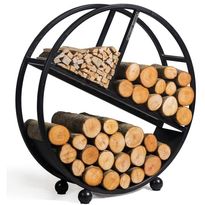 Polttopuuteline Gop CookKing  Diego, Ø80cm, teräs, musta, Verkkokaupan poistotuote