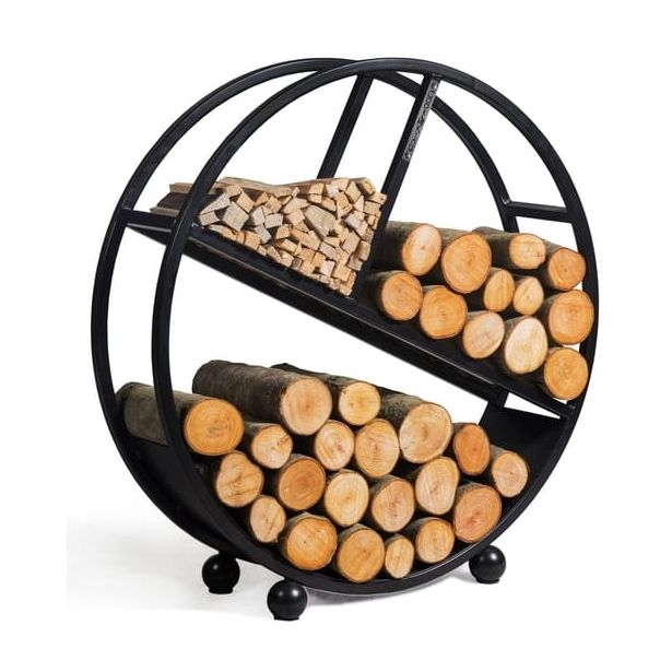 Polttopuuteline Gop CookKing  Diego, Ø80cm, teräs, musta