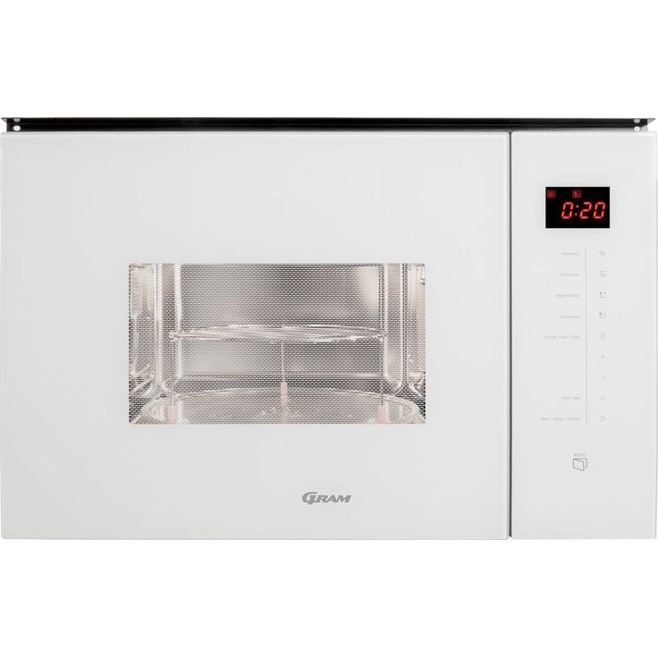 Mikroaaltouuni Gram X-Type IM 20614-90 W 60cm integroitava valkoinen
