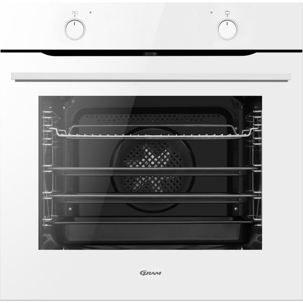 Erillisuuni Gram Pro Baking Fusion IO 18610-90 W 60cm valkoinen
