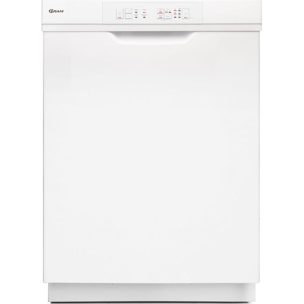 Astianpesukone Gram OM 6100-90 T/1 60cm valkoinen