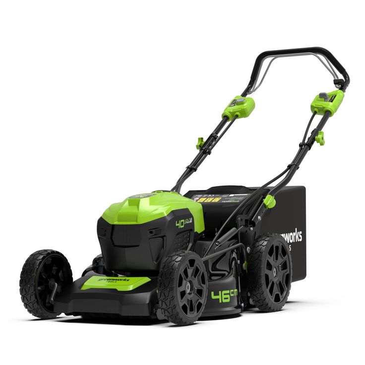 Akkuruohonleikkuri Greenworks G40LM46SP, 46cm, 40V, 4Ah akulla