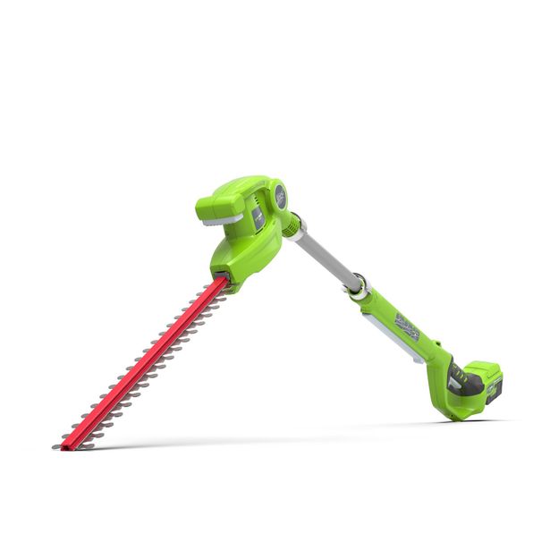 Akkuoksasaha/pensasleikkuri Greenworks G24PSHK2, 24V, 2Ah akulla