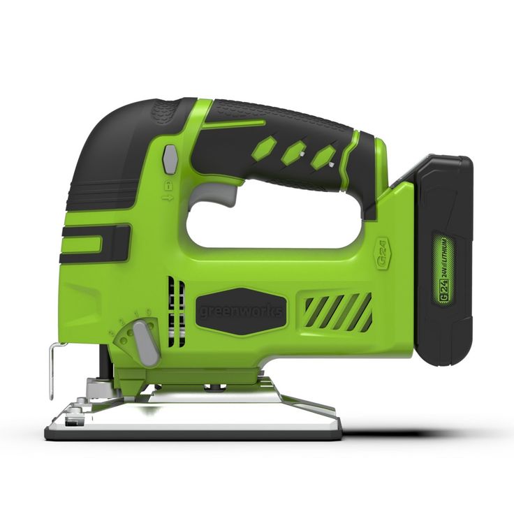 Akkupistosaha Greenworks, GD24JS, 24V, ilman akkua