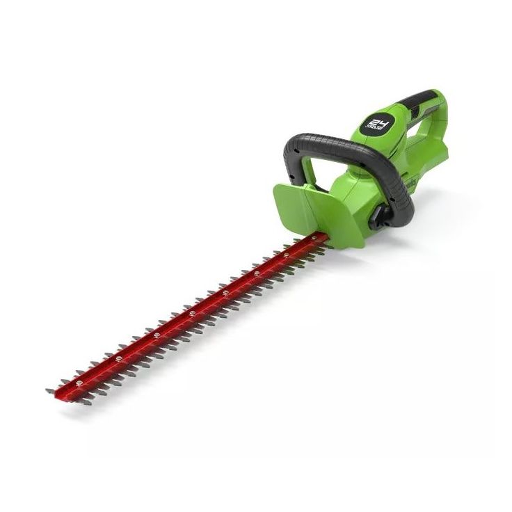 Akkupensasleikkuri Greenworks G24HT56, 24V, 2Ah akulla