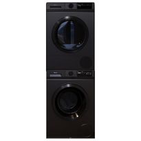 Pesukone ja kuivausrumpu Gram WDE 7181492BI TLS 785392BI, 8/8kg, musta, Verkkokaupan poistotuote