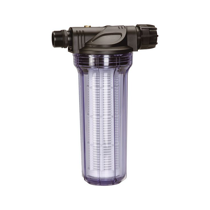 Esisuodatin Gardena 6000 l/h pumpun ja imuletkun väliin