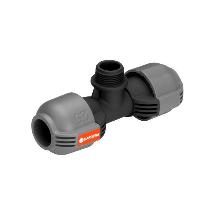 T-liitin Gardena 25mm x 3/4" ulkokierre
