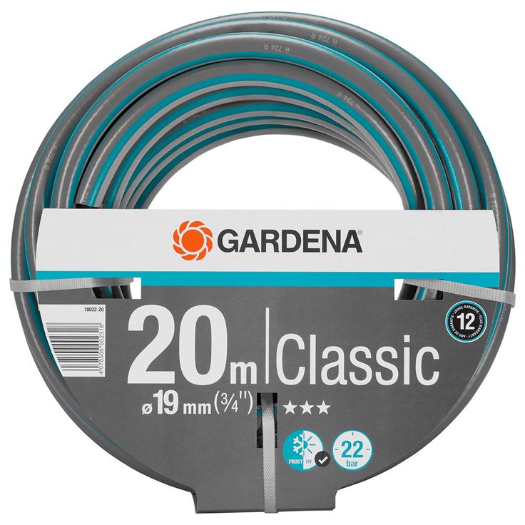 Puutarhaletku Gardena Classic, 19mm, 20m
