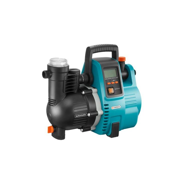 Puutarhapumppu Gardena Comfort 5000/5E LCD Auto, LCD-näyttö