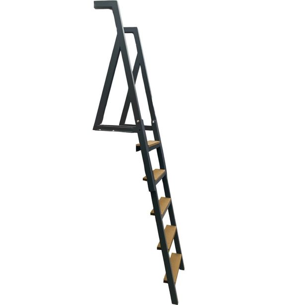 Green Land Lakeside 5-askelmainen taittuva laituritikas