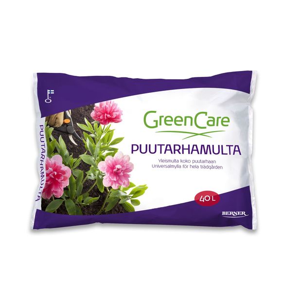 Puutarhamulta GreenCare, 80 säkkiä x 40 litraa/lava, 3200 litraa