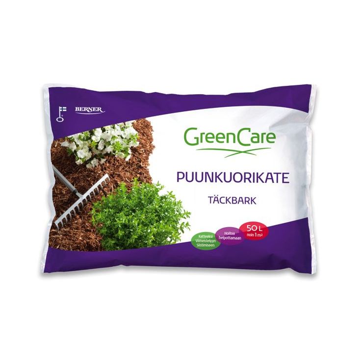 Männynkuorikate GreenCare, 70 säkkiä x 50 litraa/lava, 3500 litraa