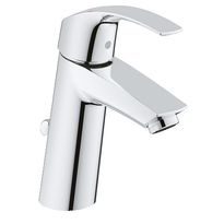 Pesuallashana Grohe Eurosmart, vipupohjaventtiili, keskikorkea juoksuputki (23322001)