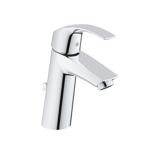 Pesuallashana Grohe Eurosmart, vipupohjaventtiili, keskikorkea juoksuputki (23322001)