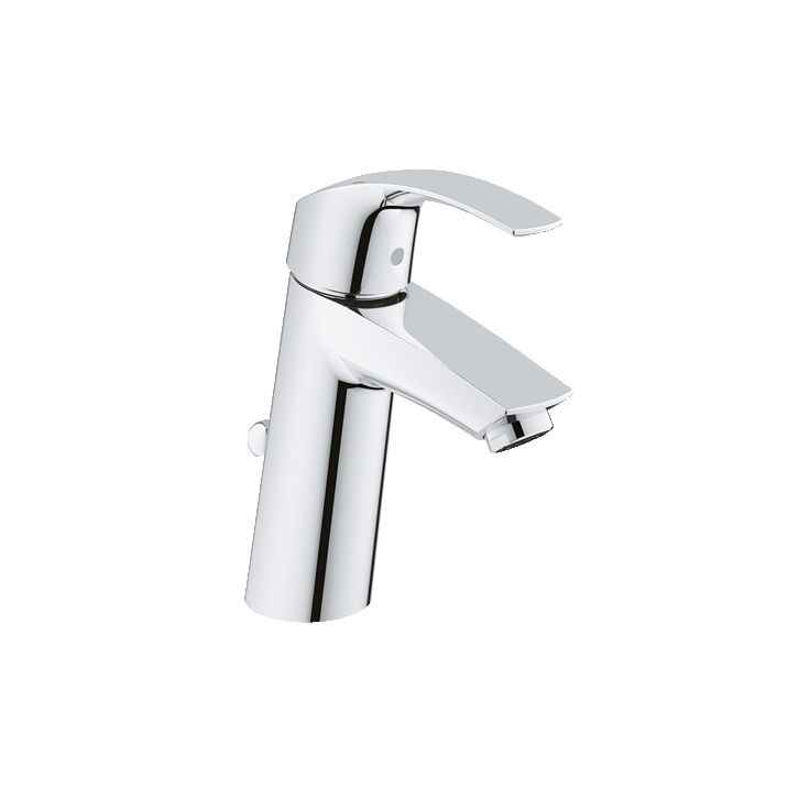 Pesuallashana Grohe Eurosmart, vipupohjaventtiili, keskikorkea juoksuputki (23322001)