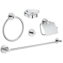 Kylpyhuonetarvikesetti Grohe Essentials, 5 osaa