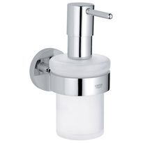 Saippua-annostelija Grohe Essentials, lasi/kromi