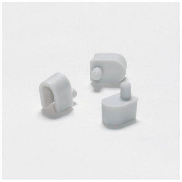 Ritilänkannatin Grip 5 mm valkoinen