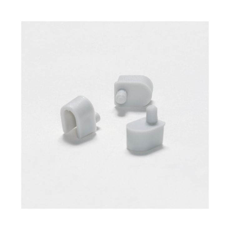 Ritilänkannatin Grip 5 mm valkoinen