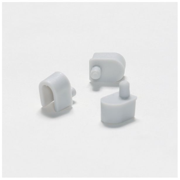 Ritilänkannatin Grip 5 mm harmaa