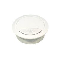 Sähköjohdon läpivienti Grip Ø60mm valkoinen