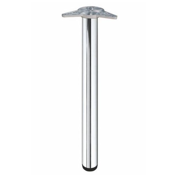 Pöydänjalka Grip valulaipalla d60 x 870mm kromattu