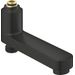 Juoksuputki Grohe Quickfix, mattamusta